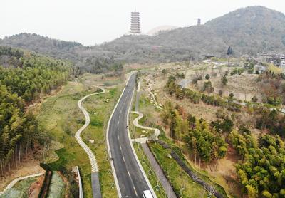 牛首山·規(guī)七路景觀帶